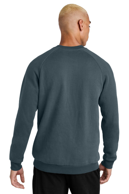 DeepStlBlu District Cloud Fleece Crew DT7804 plain
