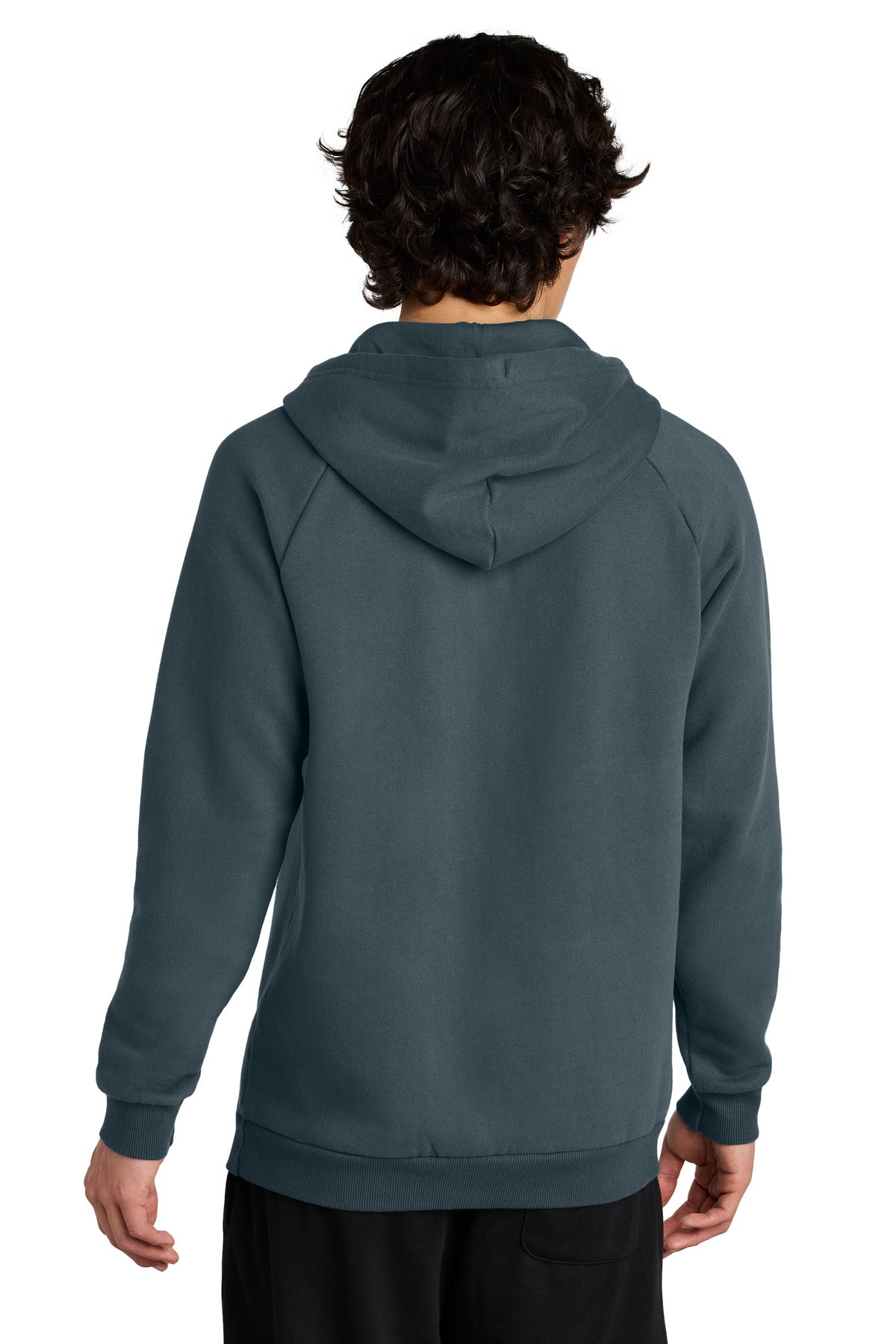 DeepStlBlu District Cloud Fleece Hoodie DT7800 plain