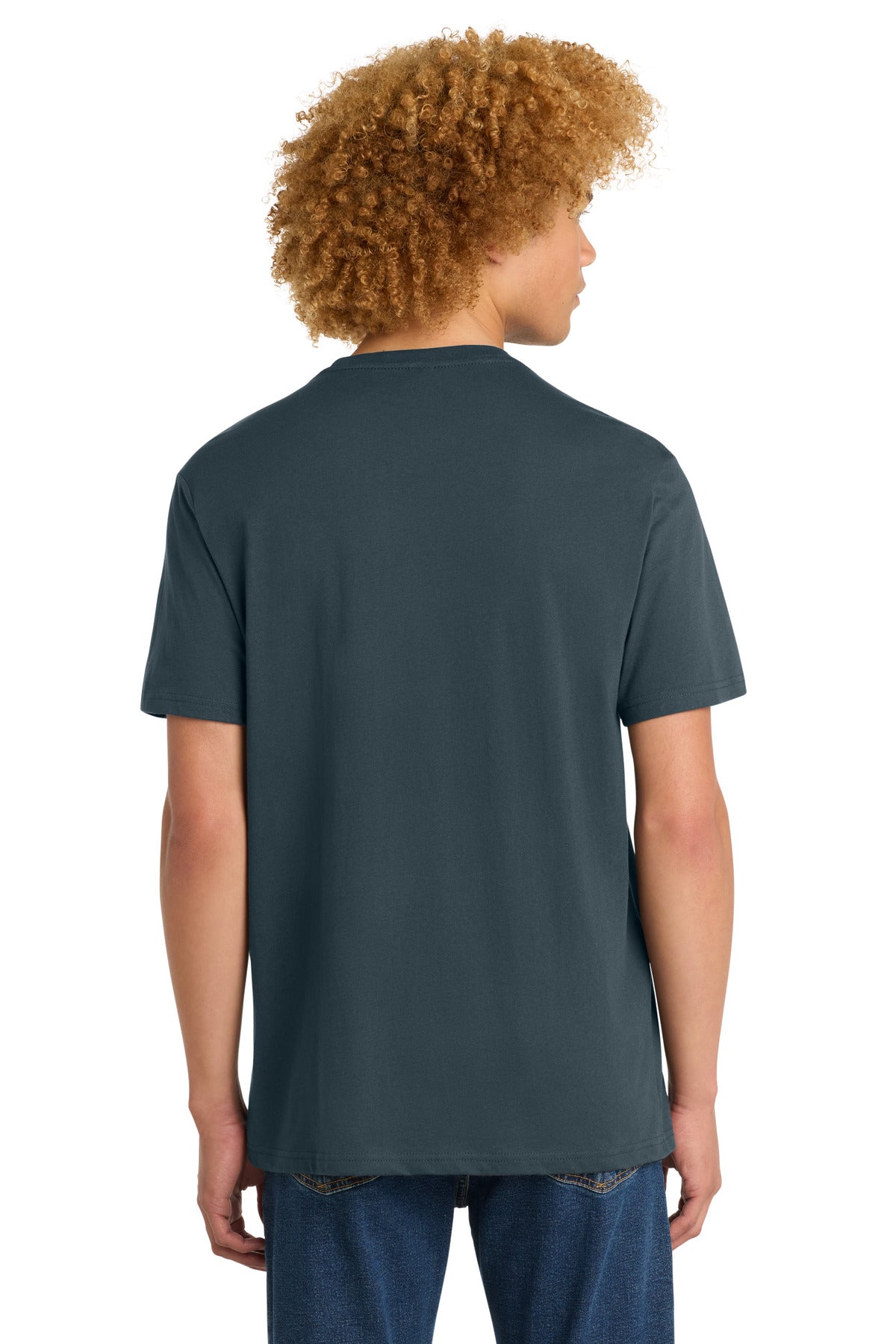 DeepStlBlu District Perfect Weight Tee. DT104 plain