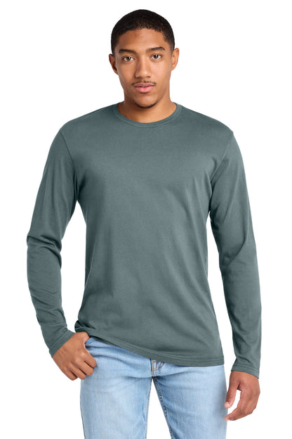 DeepStlBlu District Wash Long Sleeve Tee DT2103