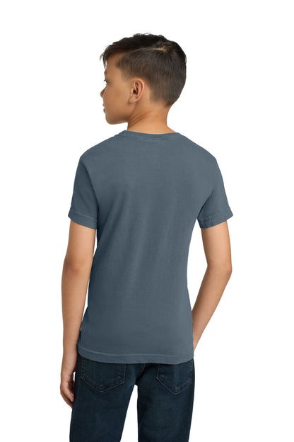 Denim COMFORT COLORS Youth Heavyweight Ring Spun Tee. 9018 plain