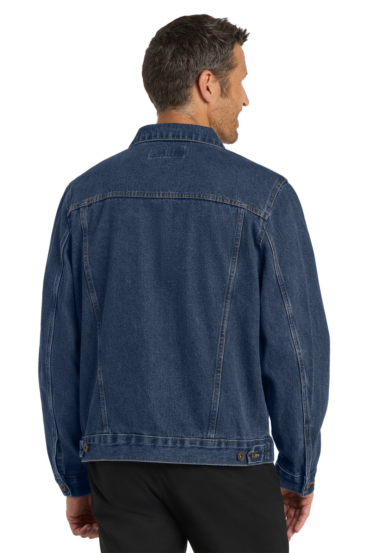 Denim Port Authority Denim Jacket. J7620 plain