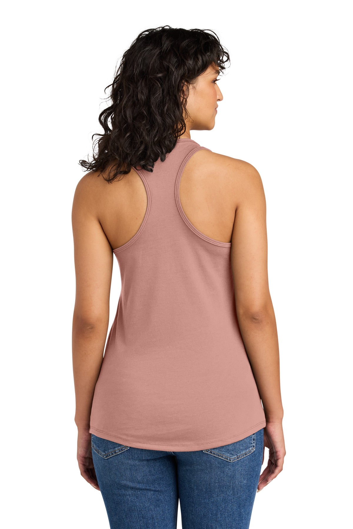 DesertPink Next Level Apparel Women's Ideal Racerback Tank NL1533 plain