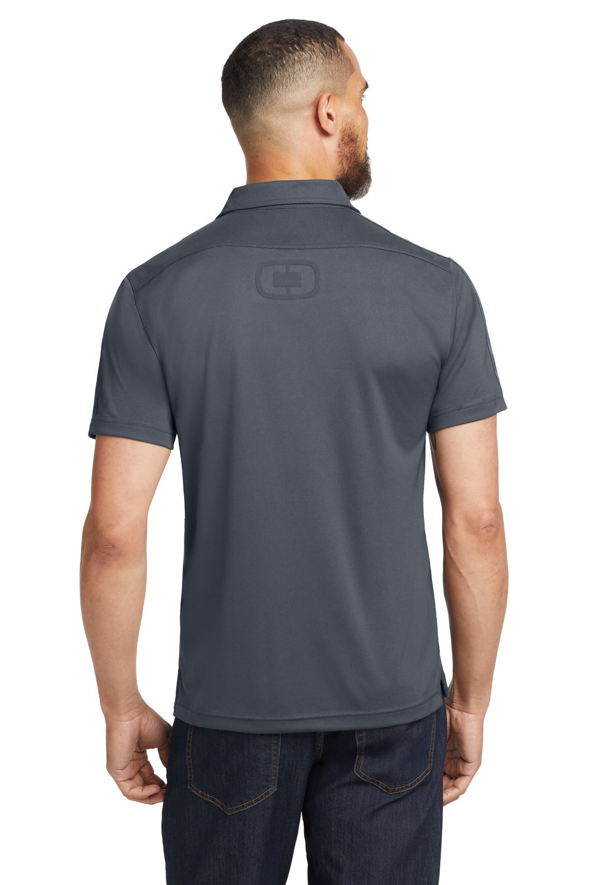 Diesel Grey OGIO - Hybrid Polo. OG109 plain