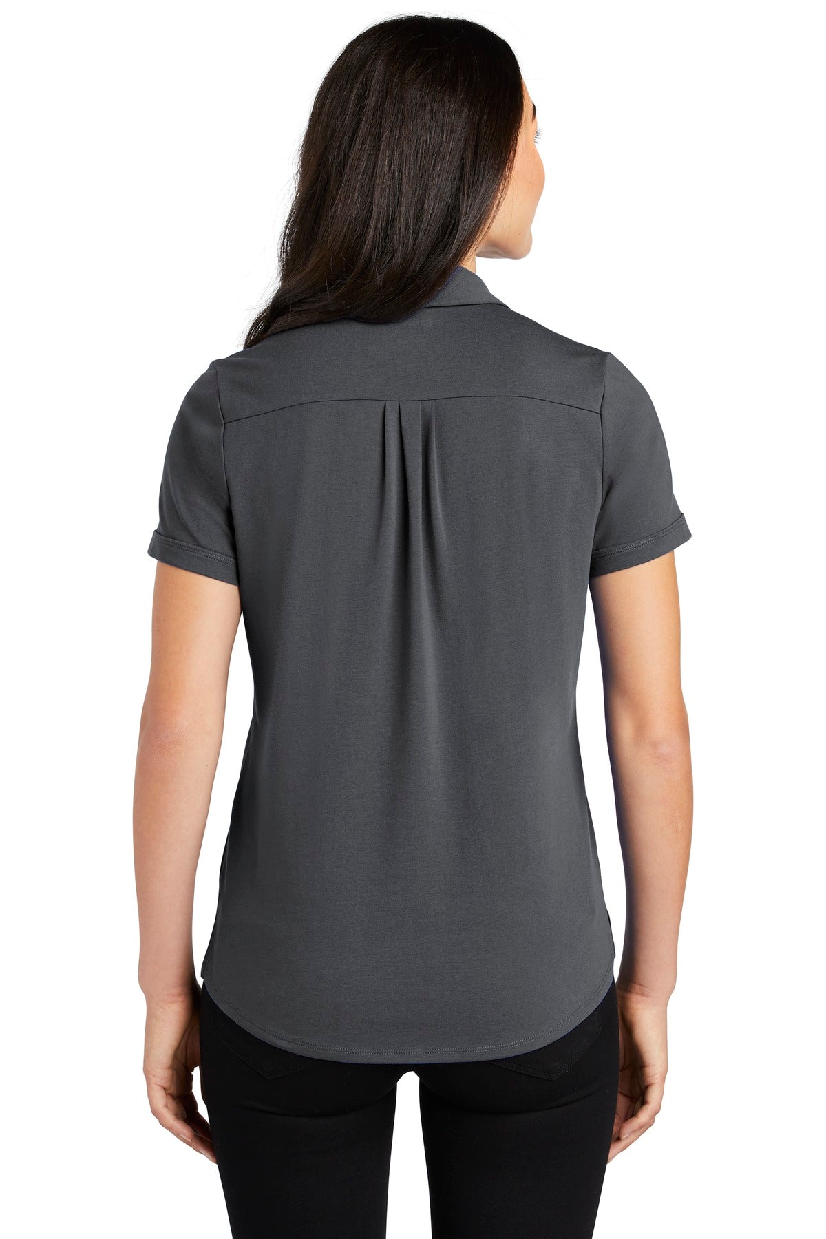 Diesel Grey OGIO Women's Limit Polo. LOG138 plain