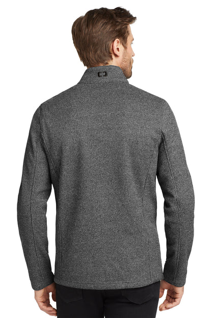 Diesel Gry Hth OGIO Grit Fleece Jacket. OG727 plain