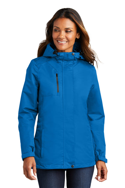 Direct Blue Port Authority Women's All-Conditions Jacket. L331 plain
