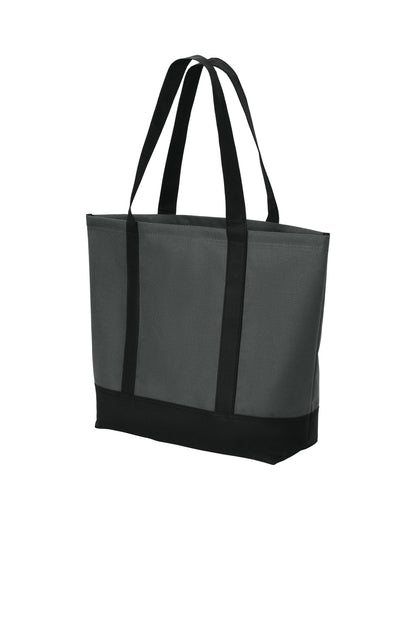Dk Char/Black Port Authority Day Tote. BG406