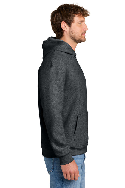 DkHtGry Port & Co Easy Fleece Pullover Hooded Sweatshirt PC68H