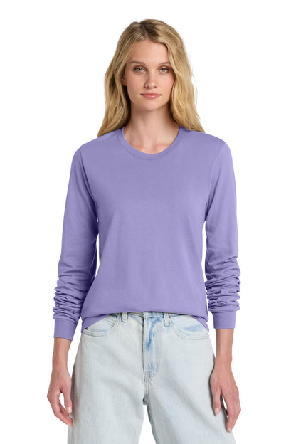 DkLavender BELLA+CANVAS Unisex Jersey Long Sleeve Tee. BC3501