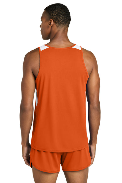 DpOr/White Sport-Tek Club Track Tank ST446 plain