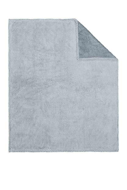 Dress Blue Nvy Port Authority Plush Texture Blanket. BP35 plain