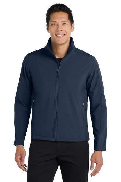 Dress Blue Nvy Port Authority Tall Core Soft Shell Jacket. TLJ317