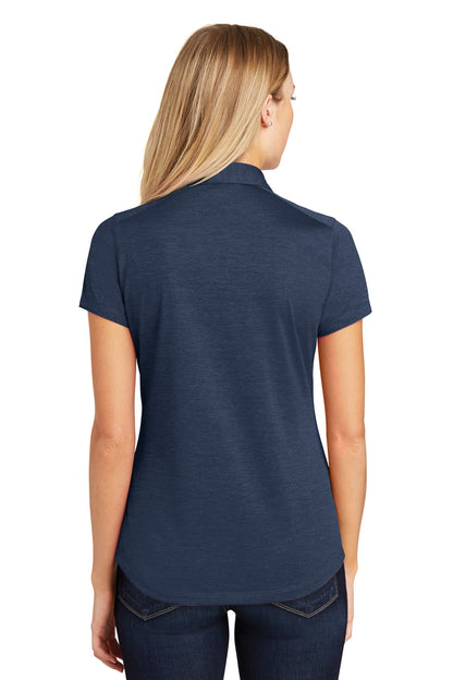 Dress Blue Nvy Port Authority Women's Digi Heather Performance Polo. L574 plain