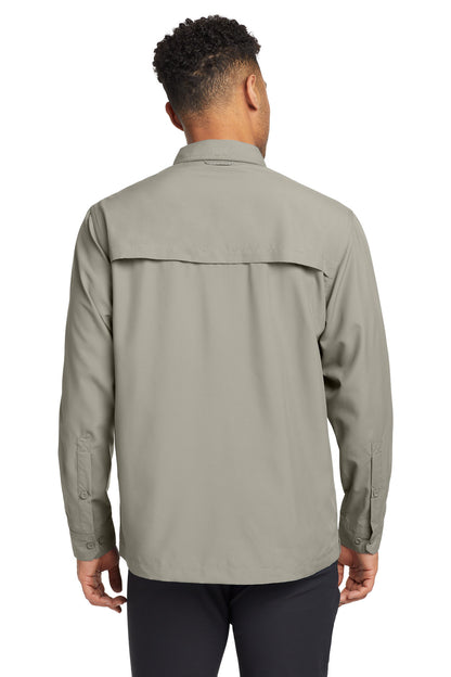 Driftwood Eddie Bauer - Long Sleeve Performance Fishing Shirt. EB600 plain