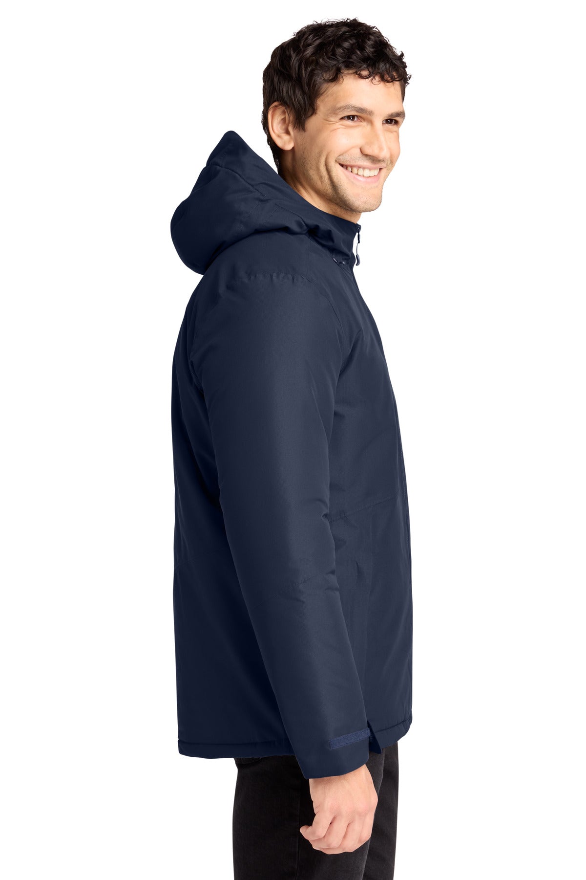 DsBlNavy Port Authority Venture Waterproof Insulated Jacket J362 plain