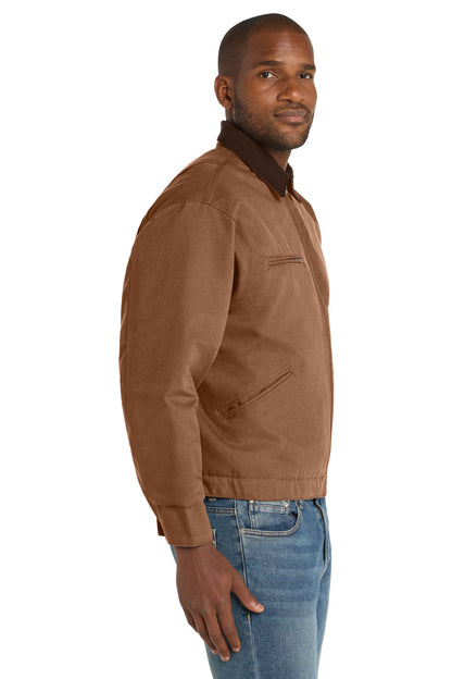 Duck Brown CornerStone Tall Duck Cloth Work Jacket. TLJ763