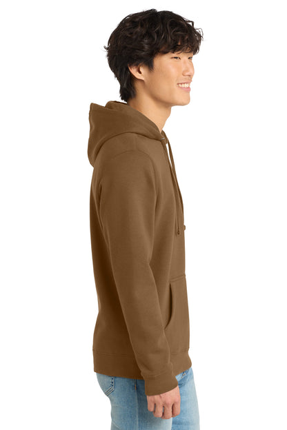 Duck Brown District V.I.T. Fleece Hoodie DT6100 plain