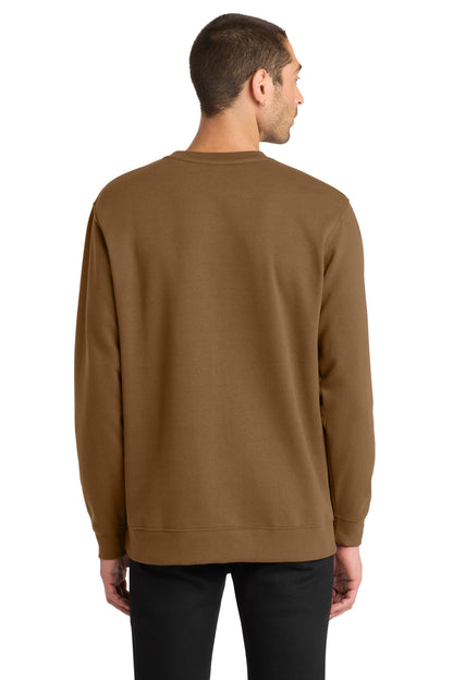 DuckBrown District V.I.T. Fleece Crew DT6104 plain