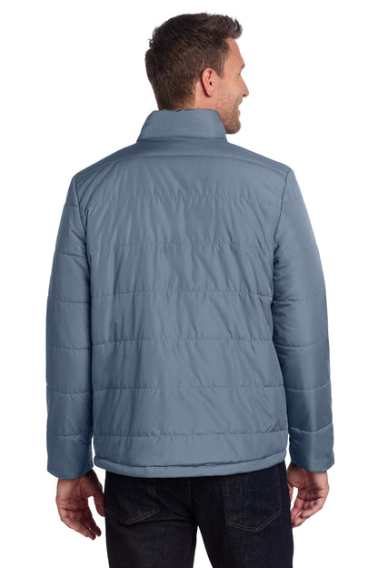 DuskBlue Port Authority Puffer Jacket J852 plain