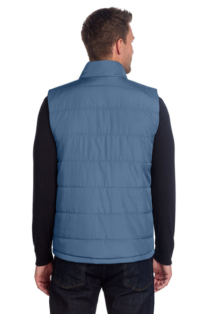 DuskBlue Port Authority Puffer Vest J853 plain
