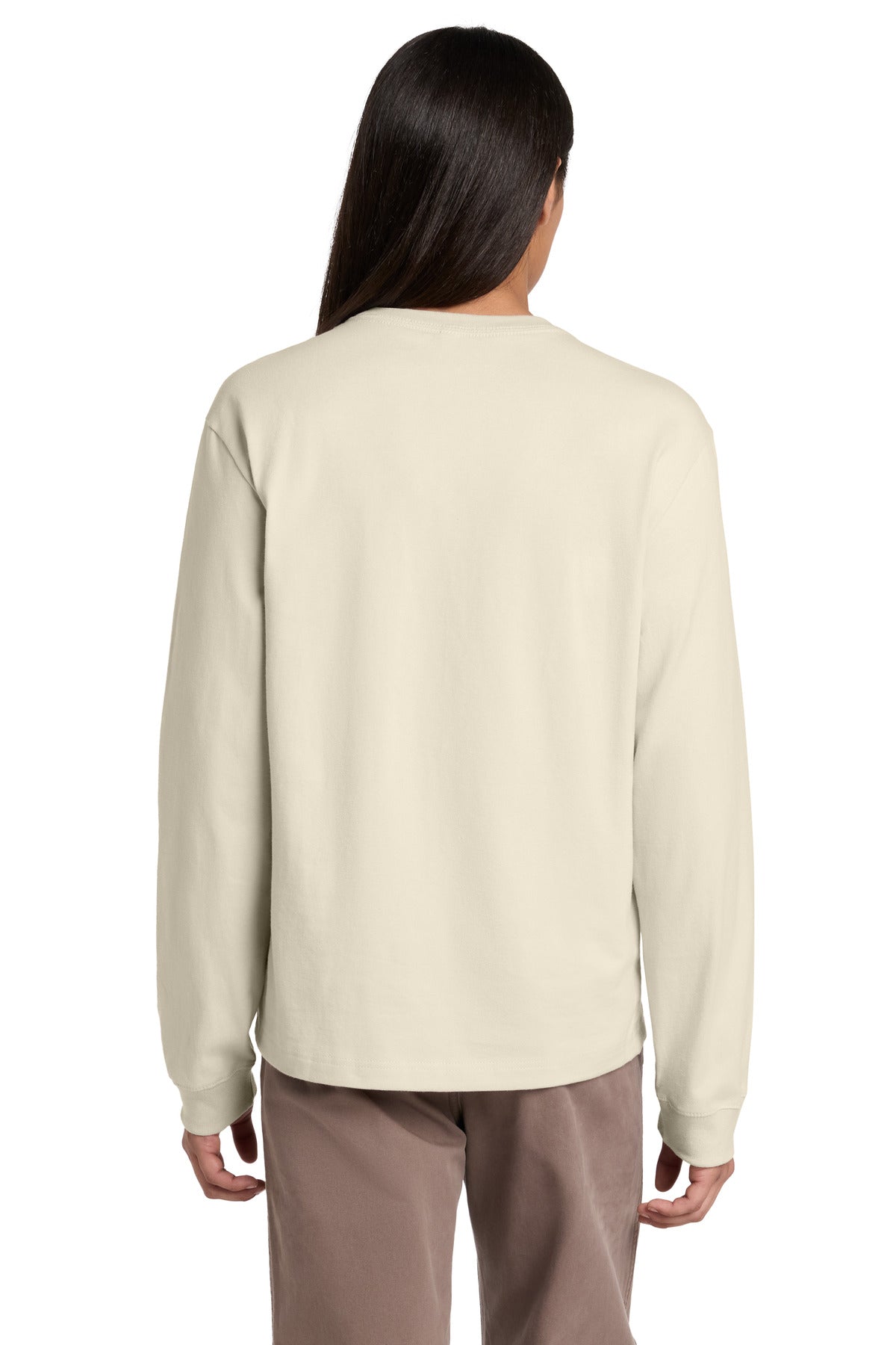 Dust BELLA+CANVAS Unisex 7.5-Ounce Heavyweight Long Sleeve Tee BC4651 plain