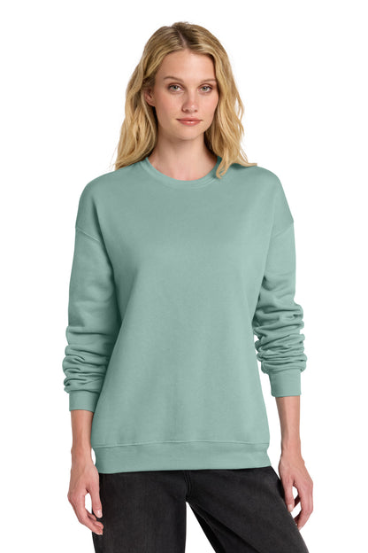 DustyBlue BELLA+CANVAS Unisex Sponge Fleece Drop Shoulder Sweatshirt. BC3945