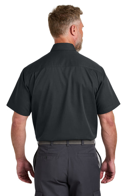 EchoSteel CornerStone Short Sleeve Select Ripstop Shirt CSW175 plain