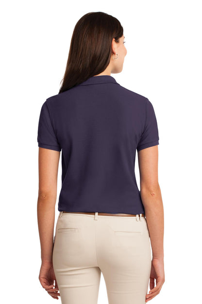 Eggplant Port Authority Women's Silk Touch Polo. L500 plain