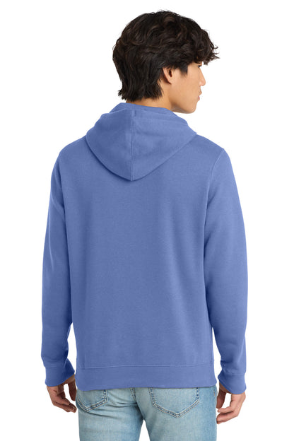 ElecPurple District V.I.T. Fleece Hoodie DT6100 plain