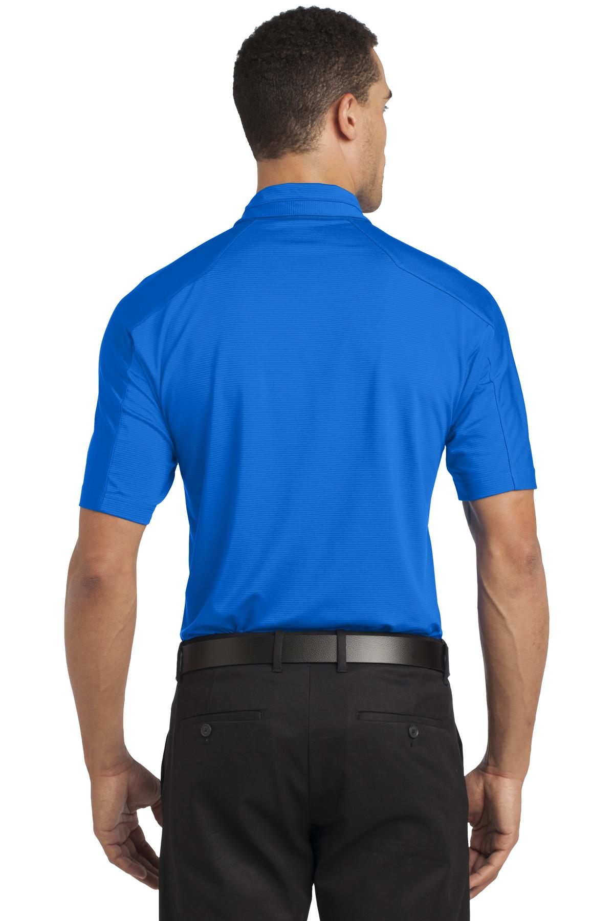 Electric Blue OGIO Linear Polo. OG1030 plain