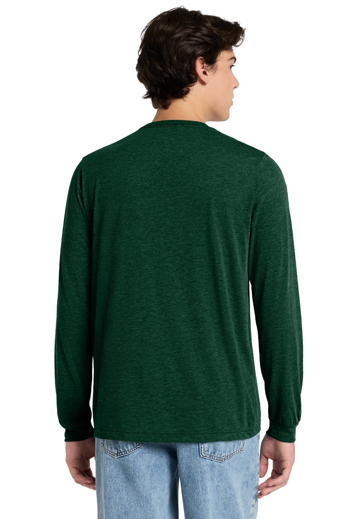 EmeraldTB BELLA+CANVAS Unisex Triblend Long Sleeve Tee BC3513 plain
