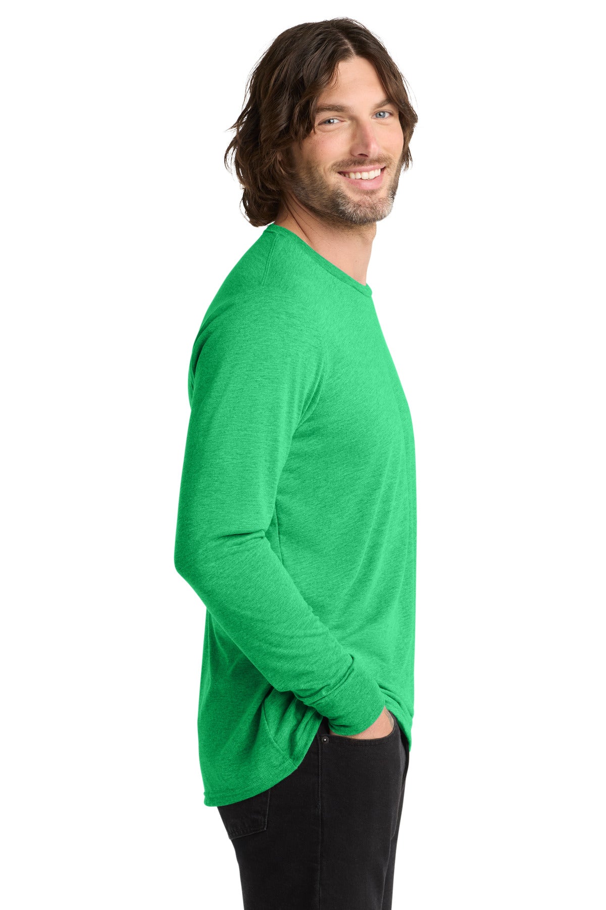 Enviro Green Allmade Unisex Tri-Blend Long Sleeve Tee AL6004 plain