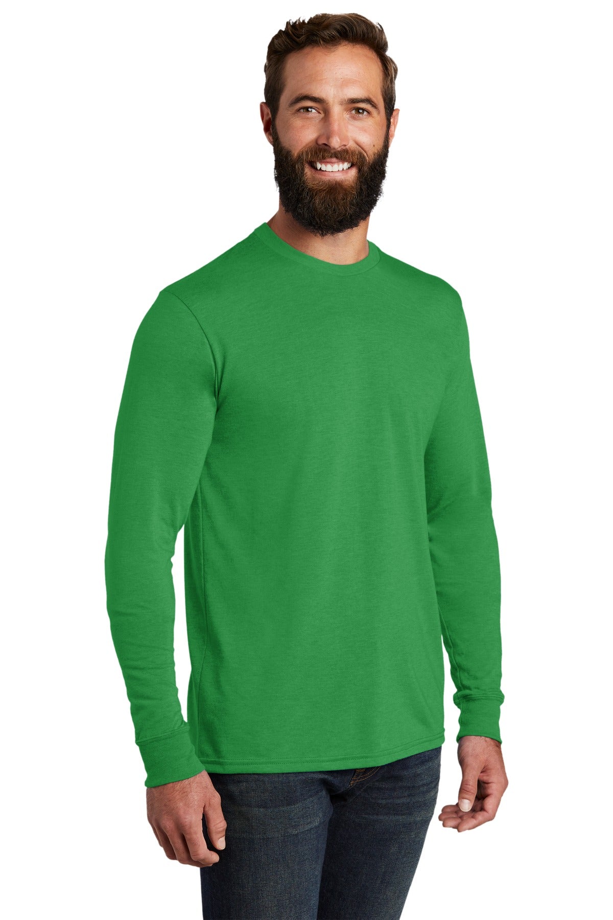 Enviro Green Allmade Unisex Tri-Blend Long Sleeve Tee AL6004 plain