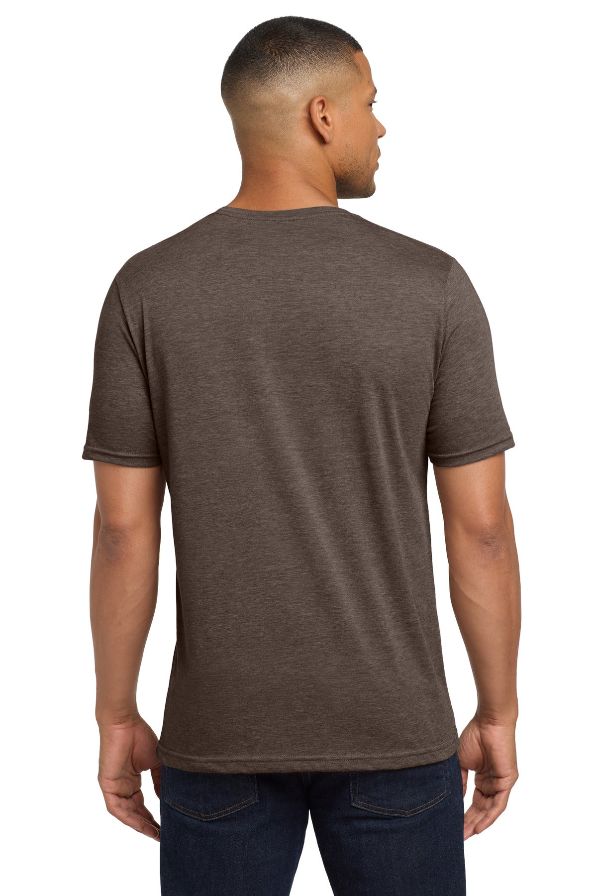 Espresso Next Level Apparel Adult Poly/Cotton Tee. NL6200 plain