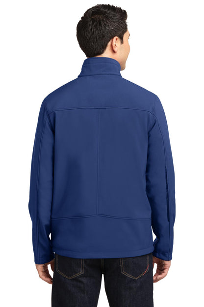 Estate Blue Port Authority Welded Soft Shell Jacket. J324 plain