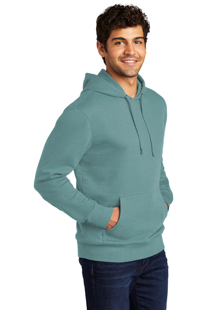 EuclptusBl District V.I.T. Fleece Hoodie DT6100 plain