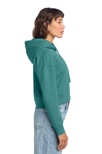 EuclptusBl District Women's V.I.T. Fleece Hoodie DT6101 plain