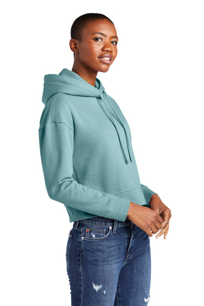 EuclptusBl District Women's V.I.T. Fleece Hoodie DT6101 plain