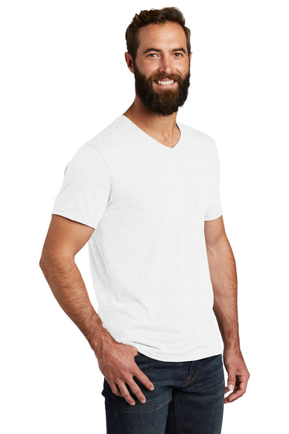 Fairly White Allmade Unisex Tri-Blend V-Neck Tee AL2014 plain