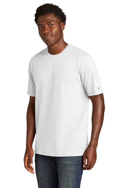 FanWhtSld New Era Tri-Blend Tee NEA135 plain