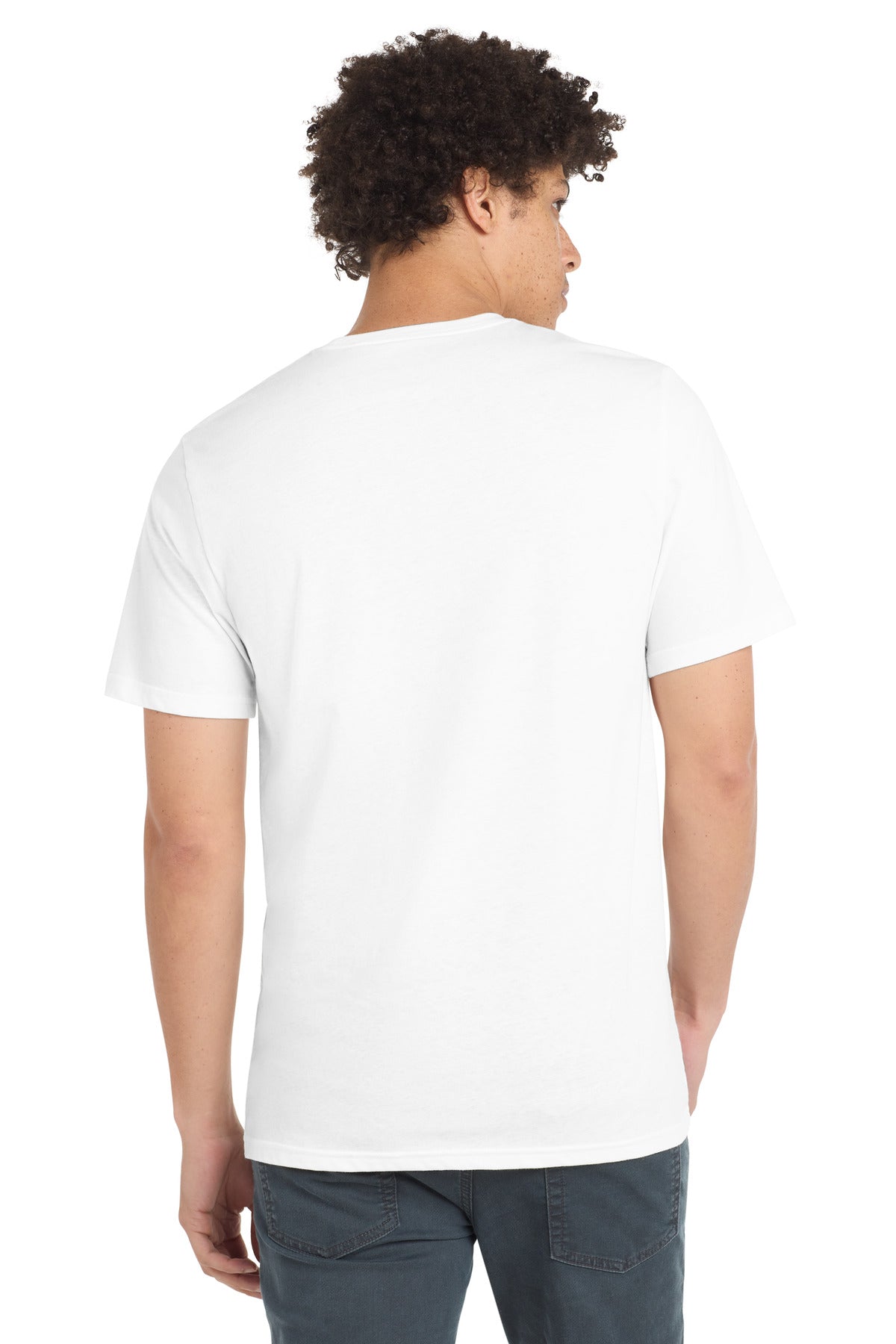 FanWhtSld New Era Tri-Blend Tee NEA135 plain