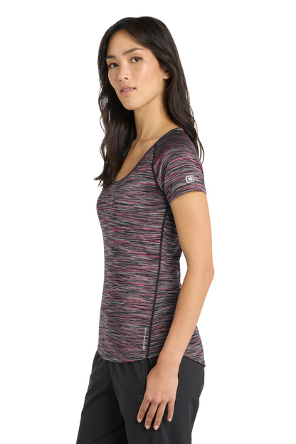 Fierce Cor SD OGIO Women's Verge Scoop Neck. LOE326 plain