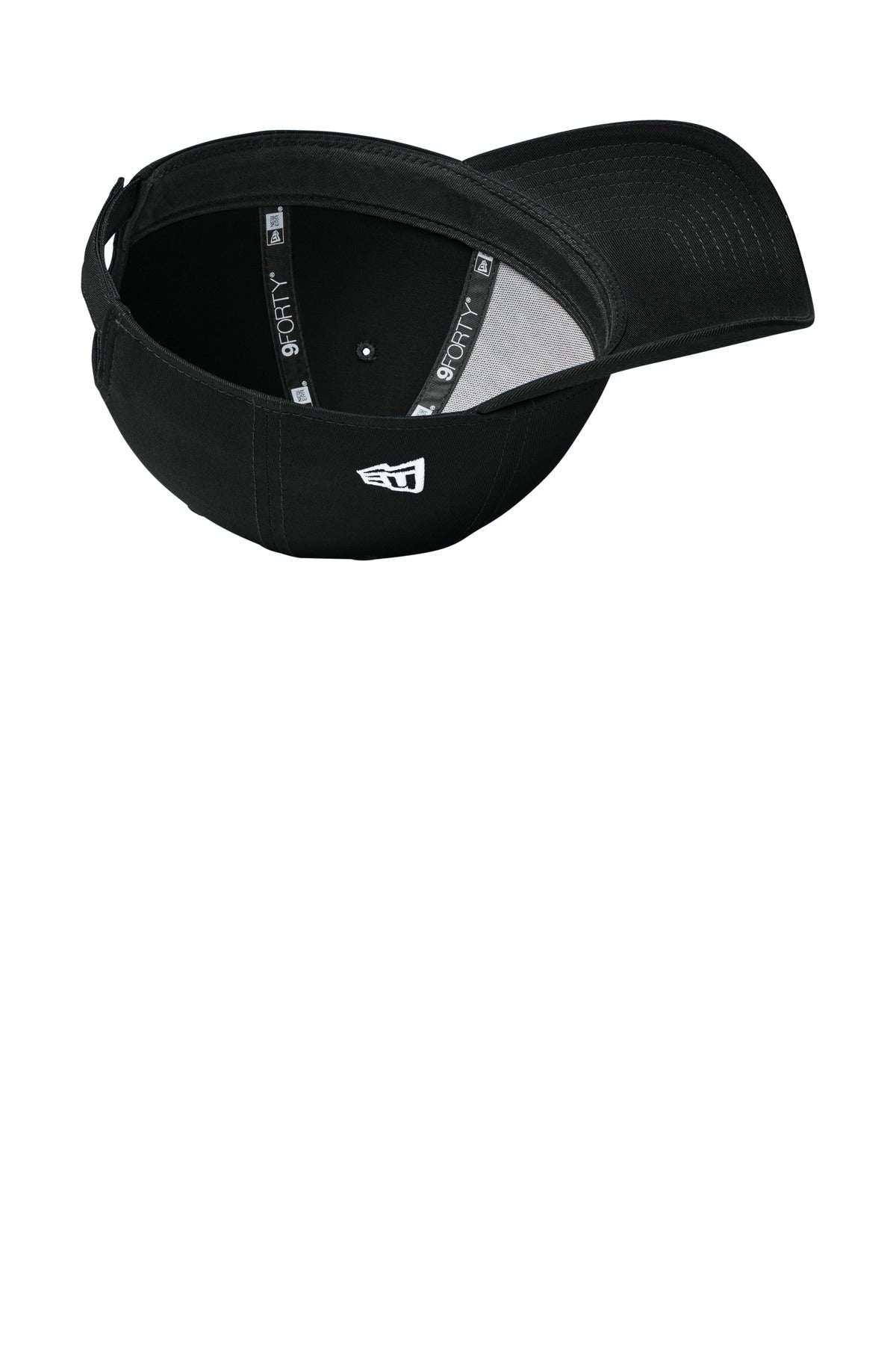 FlagBlack New Era - Adjustable Structured Cap. NE200 plain