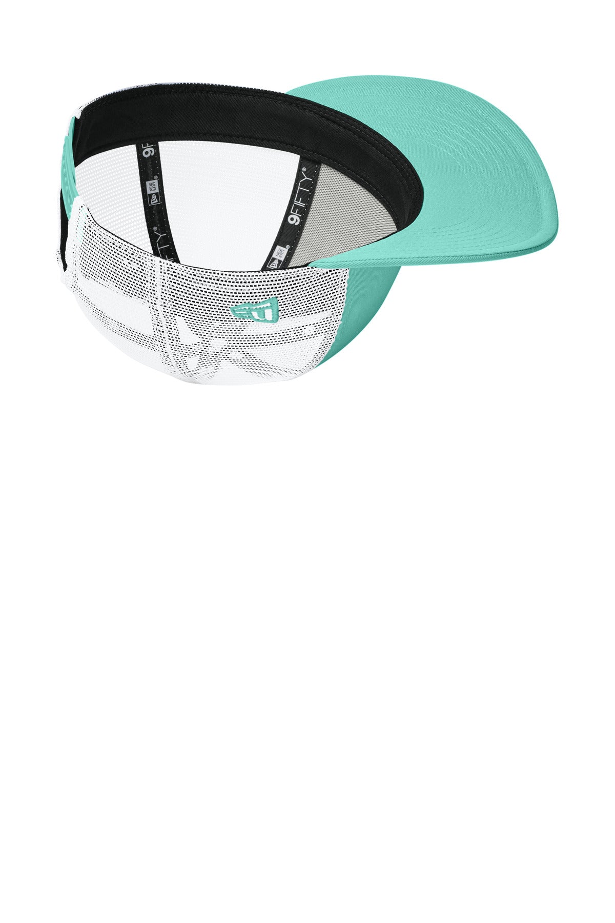 FlagMint/W New Era Snapback Low Profile Trucker Cap NE207 plain