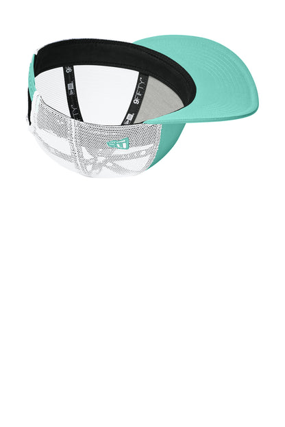 FlagMint/W New Era Snapback Low Profile Trucker Cap NE207 plain