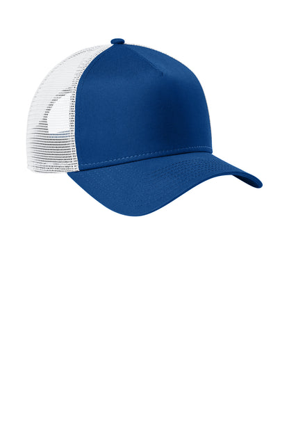 FlagRyl/Wh New Era Snapback Trucker Cap. NE205 plain