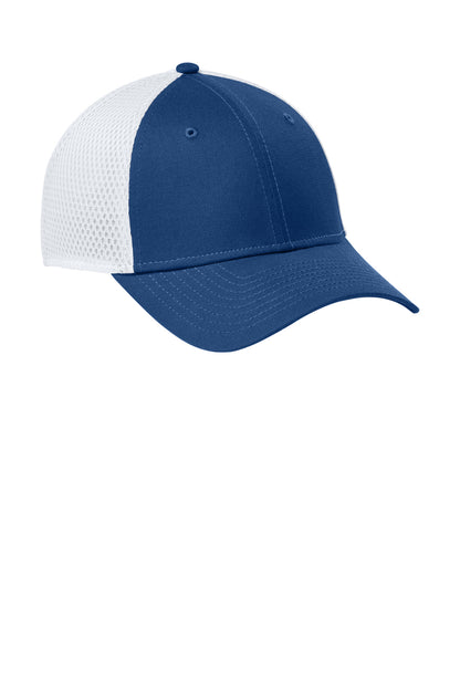FlagRyl/Wh New Era - Stretch Mesh Cap. NE1020 plain