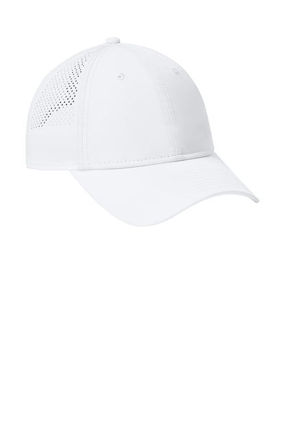 FlagWhite New Era Perforated Performance Cap. NE406 plain