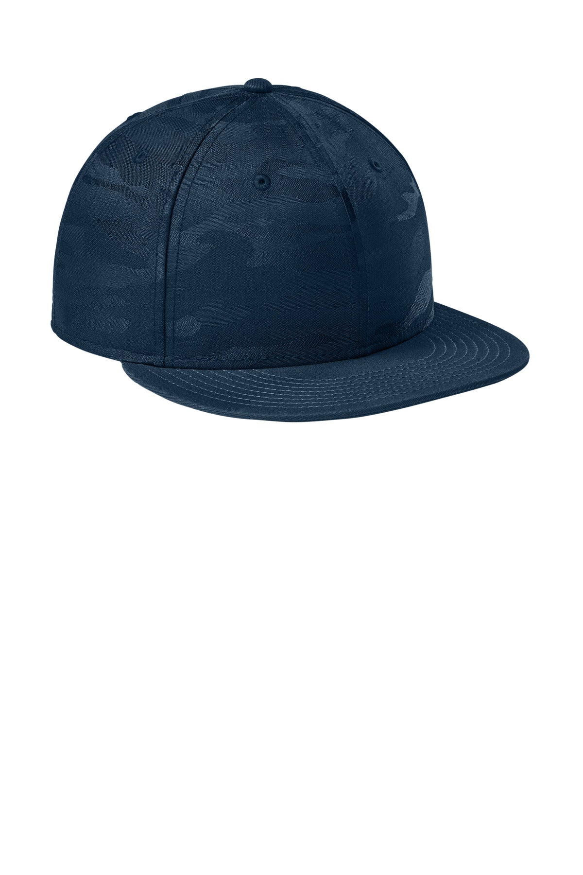FlDNv/DNCm New Era Camo Flat Bill Snapback Cap NE407 plain